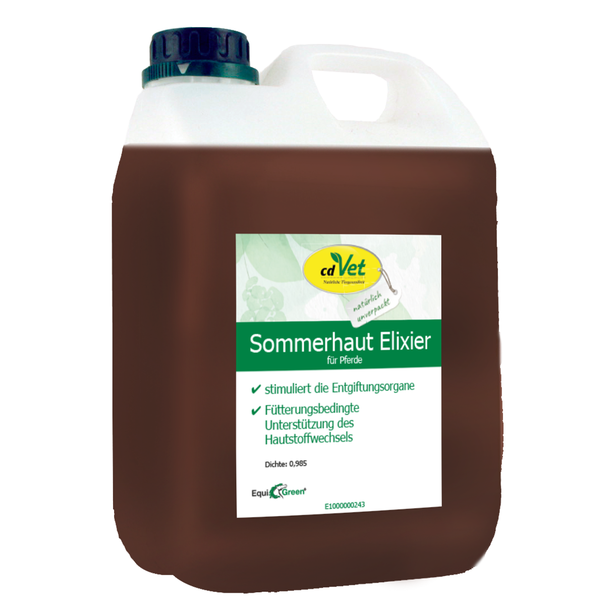 EquiGreen Sommerhaut Elixier 2,5 L -unverpackt-