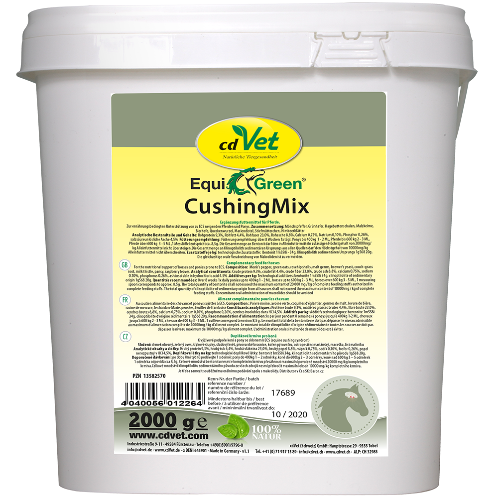 Equine supplement, CushingMix, Pferdeergänzung, Huf- und Fellpflege?, Kamelid?