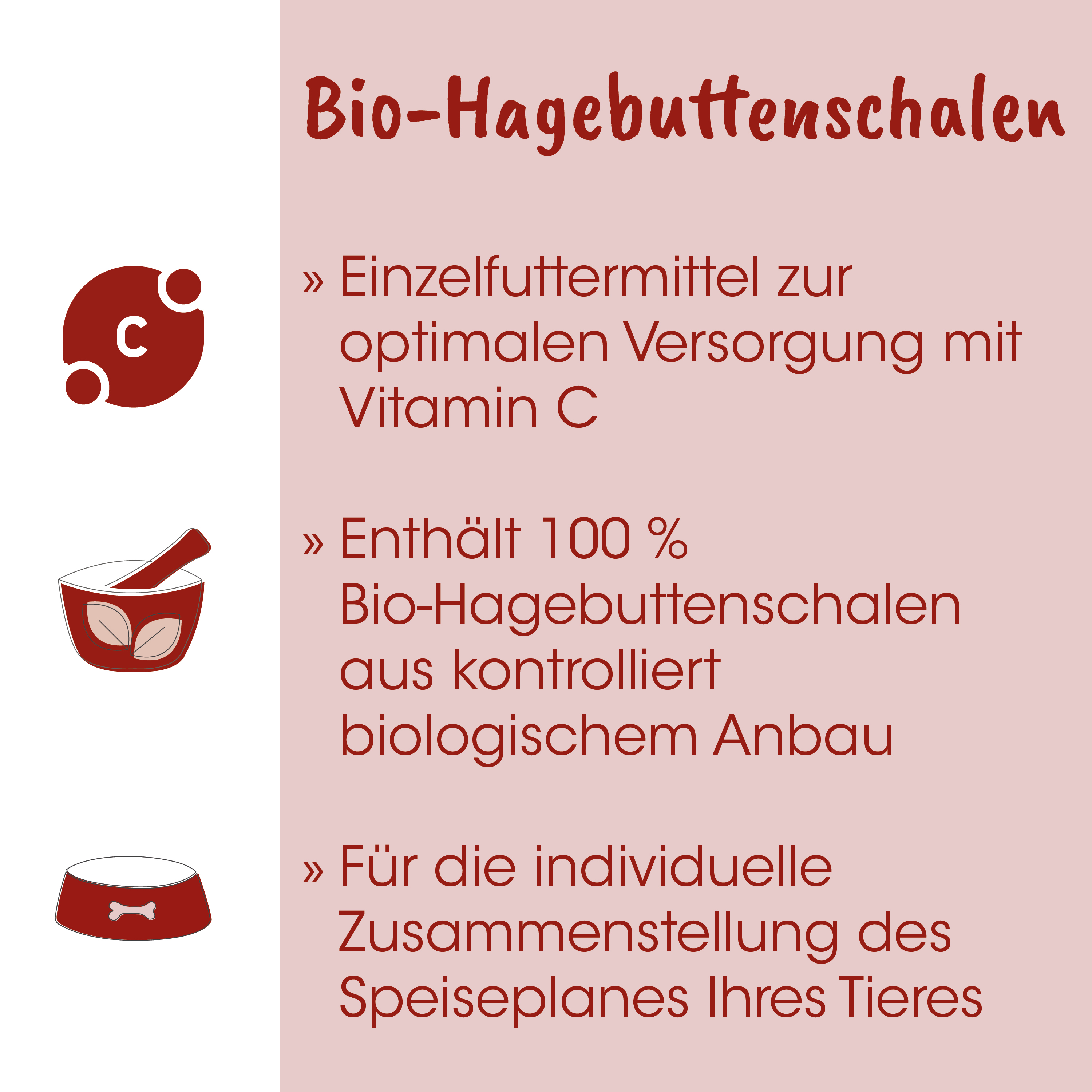 Bio, Hagebutten, Schalen, Futter, Tierbedarf