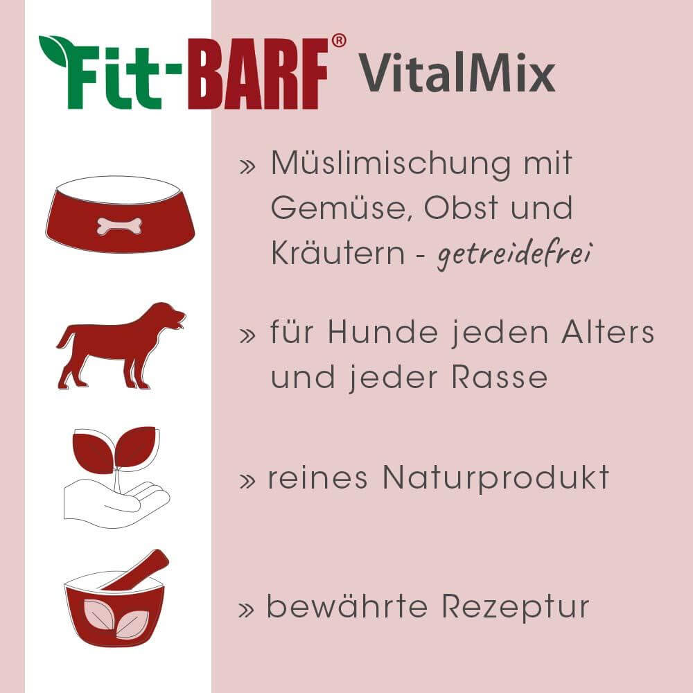 Fit-BARF VitalMix 450 g -sorbe-