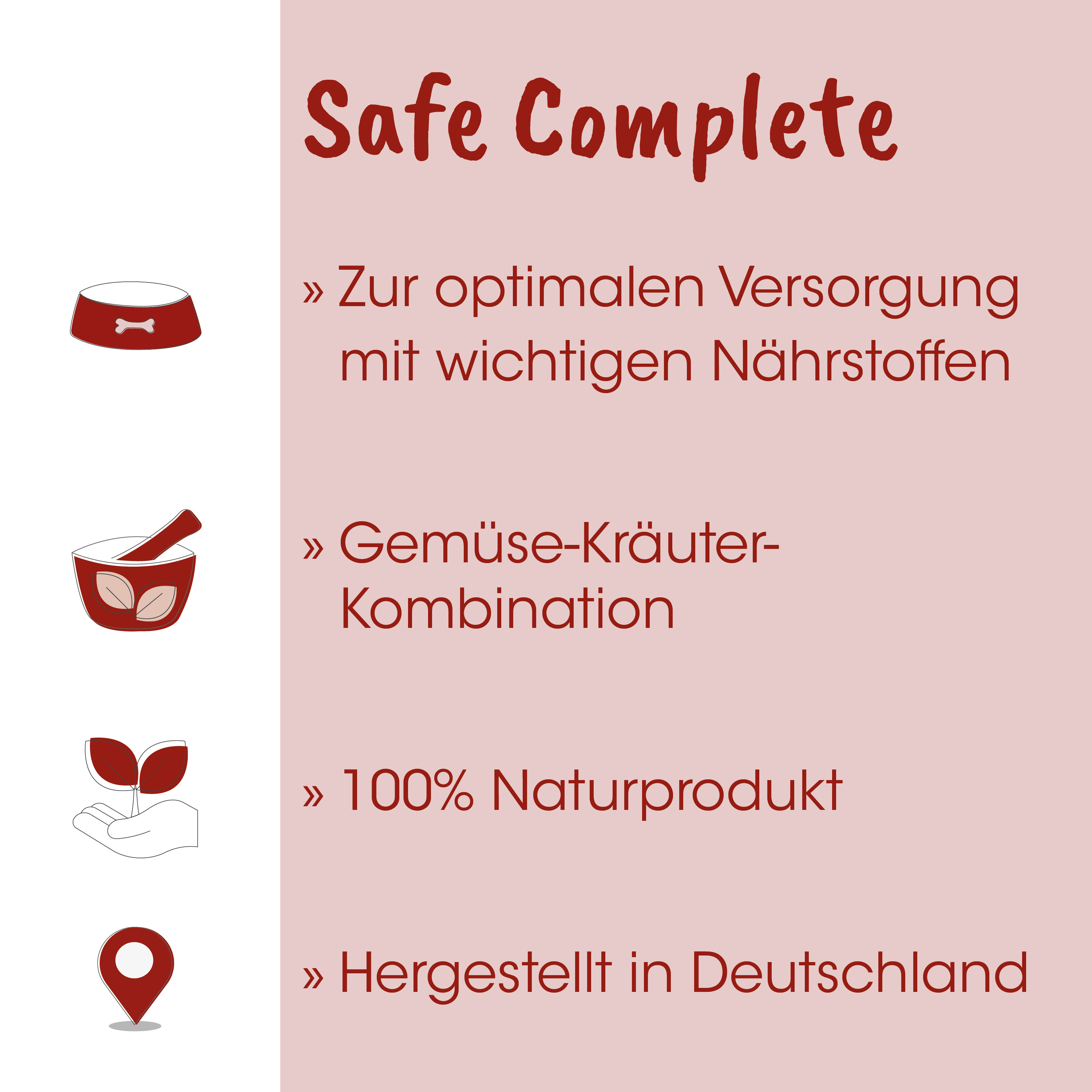 Naturprodukt, Nahrungsergänzung, Gemüse-Kräuter