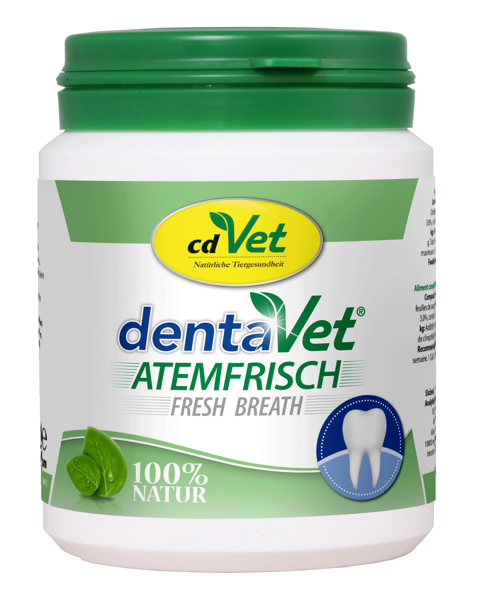 zahnkosmetik, dentVet, atemfrisch, 100% natur, zahnpflege