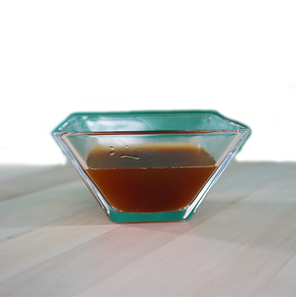 Salsa, Soße, Glas-Schüssel, Braune Flüssigkeit, Soßenbehälter