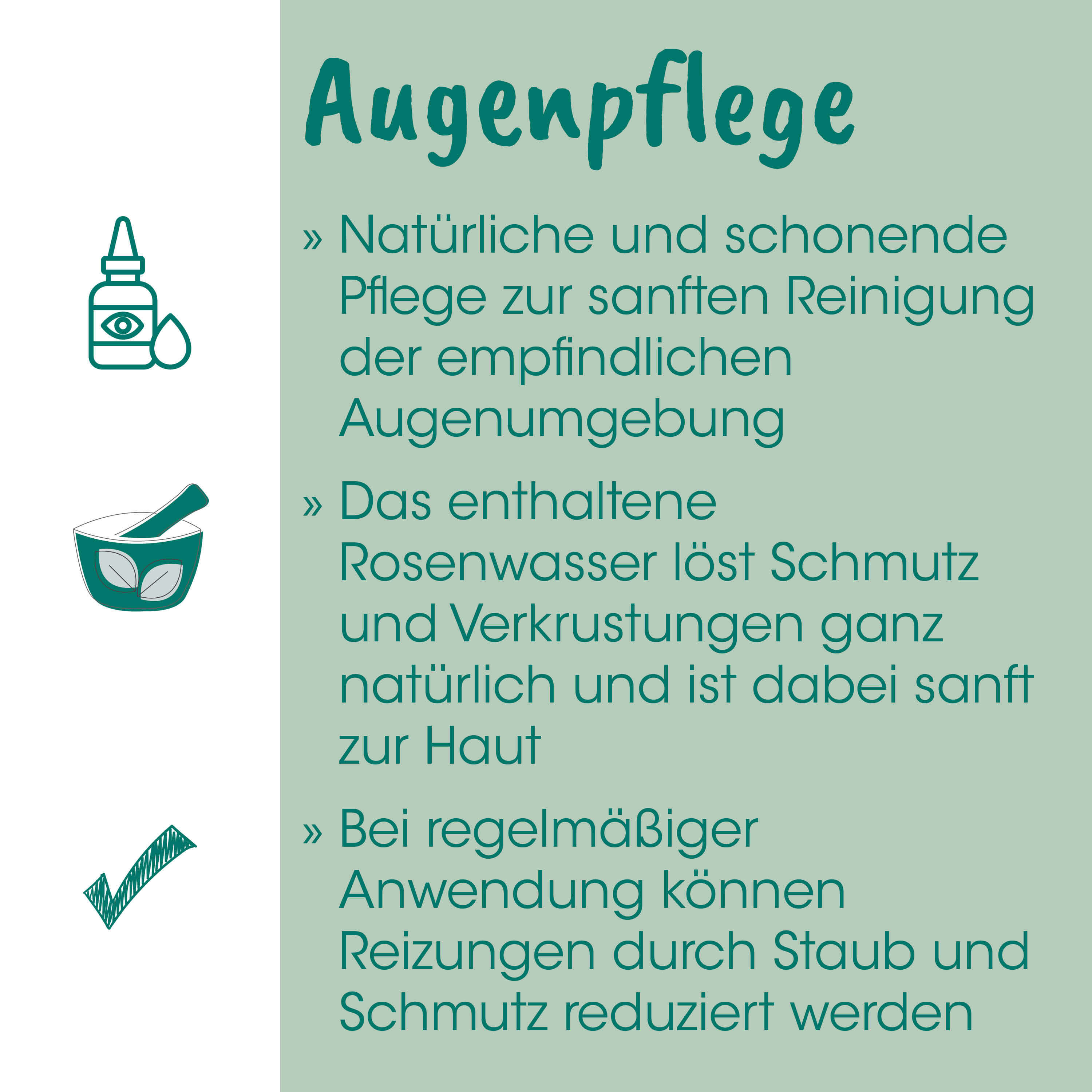 Augenpflege, Rosenwasser, Reinigung, Naturkosmetik, Pflegeprodukt