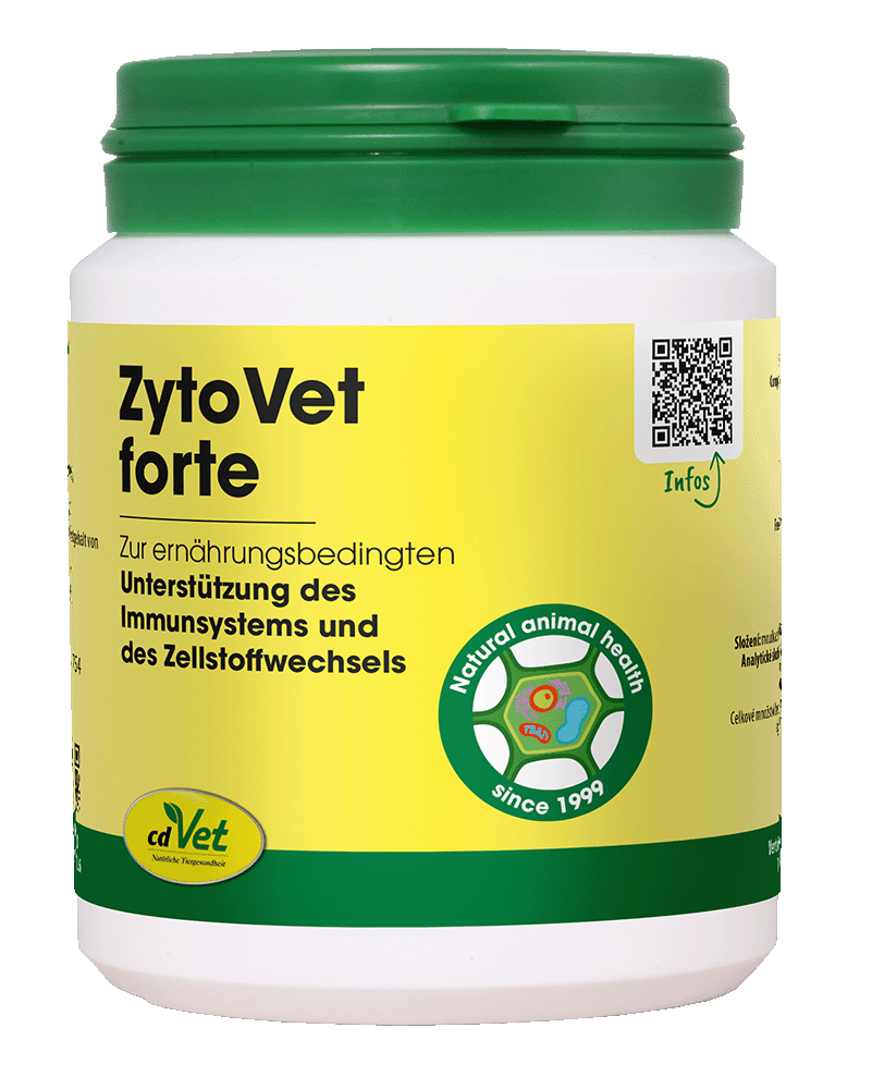 Vitalstoffe, Tier-nahrung, Immununterstützung, ZytoVet forte, Nahrungsergänzung