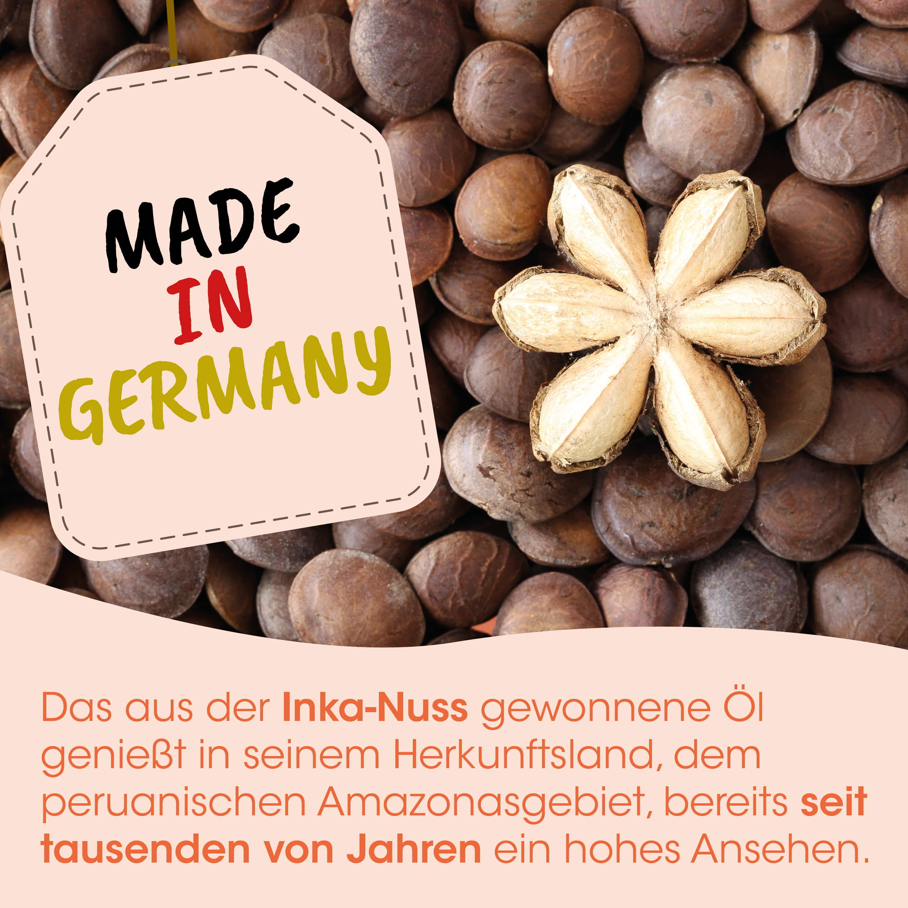 Sternanis, Öl, Inka-Nuss, Nüsse, Made in Germany