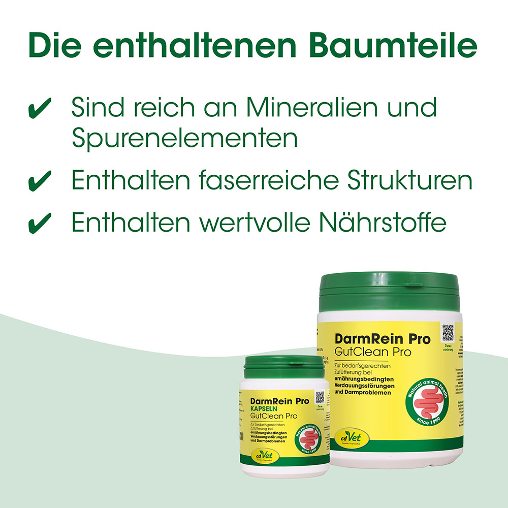 Darmrein Pro, GutClean Pro, Kapseln, Tierarztbedarf, Darmgesundheit