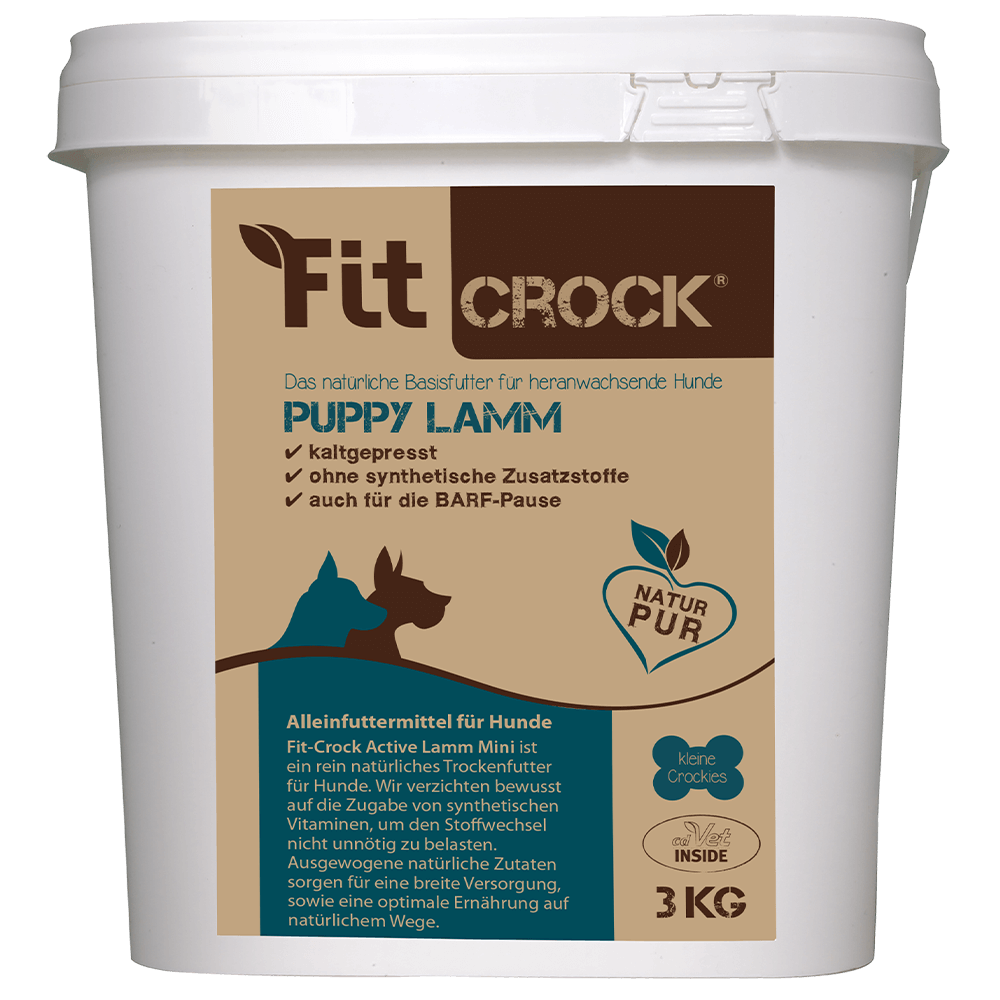 Hundefutter, Trockenfutter, 3 kg, natürlich, Puppy
