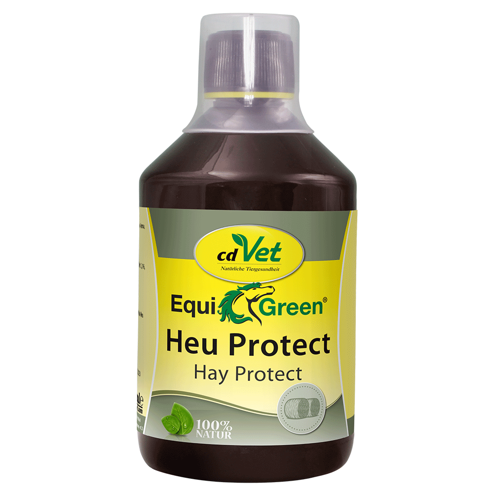Heu Schutz, EquiGreen, Tierarztprodukt, Flüssigmedikament, 100% Natur
