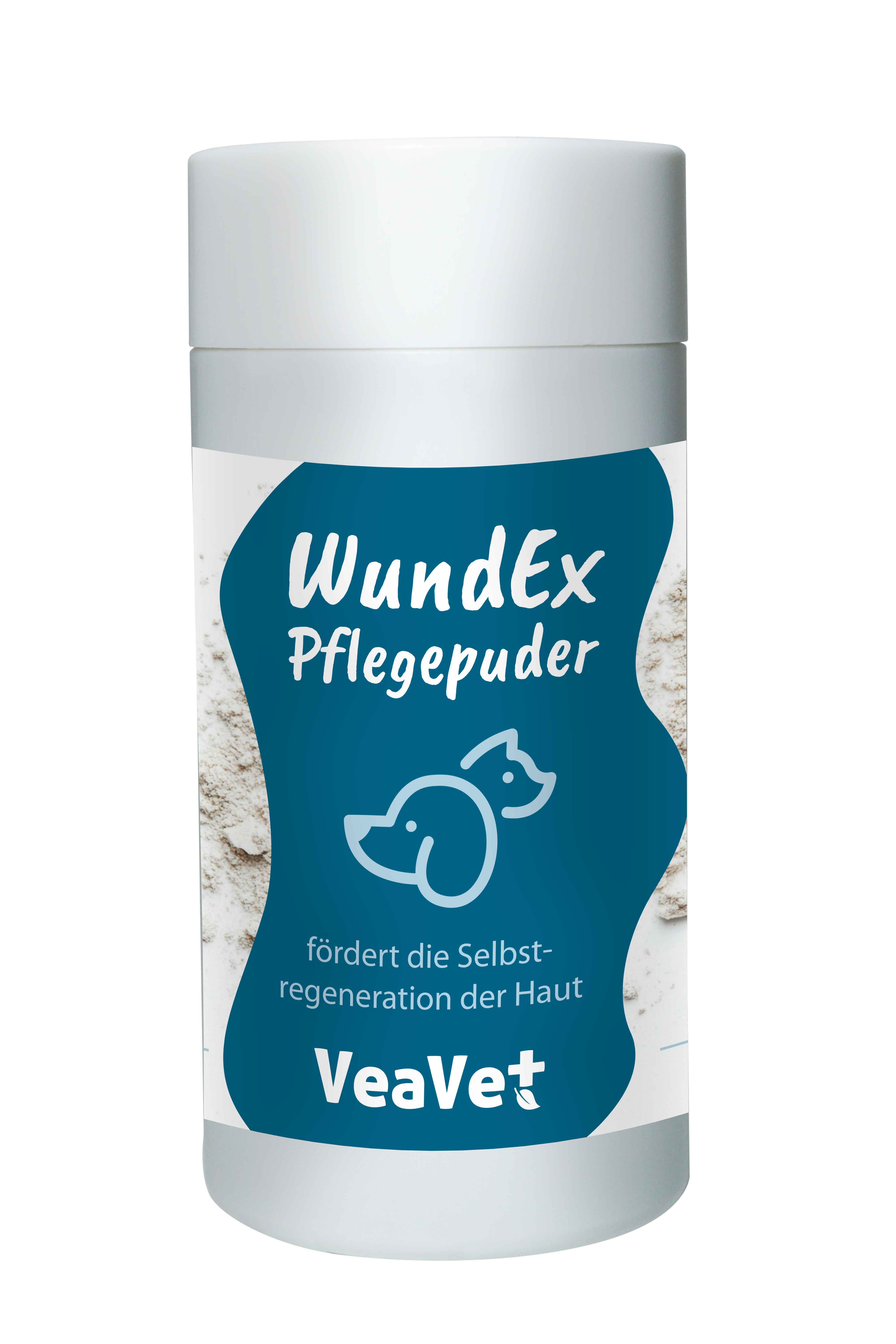 Pflegerde, Wundex, Pflegestäube, Hautregeneration, VeaVet