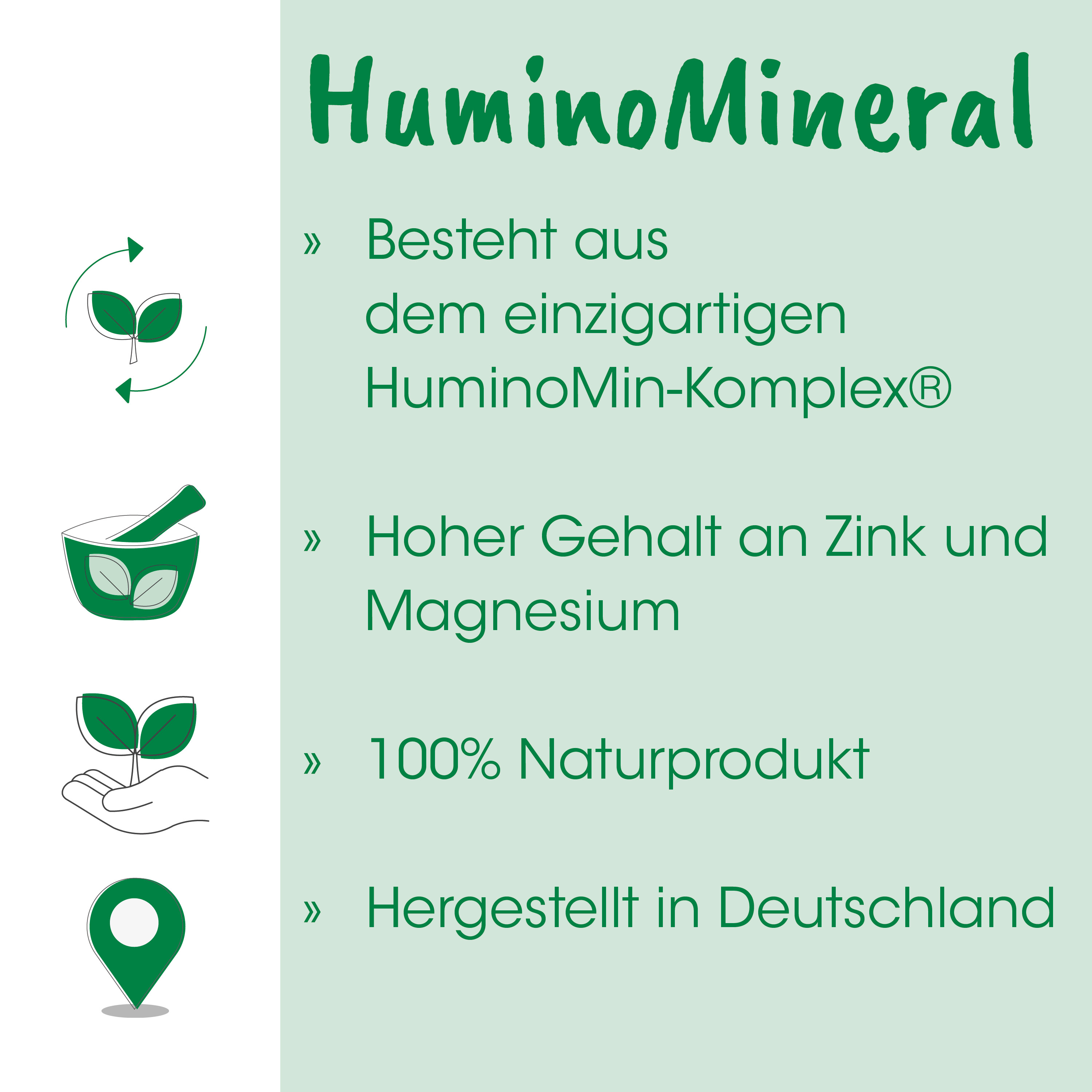Naturprodukt, Natürliche Inhaltsstoffe, Zink, Magnesium, Deutschland produziert