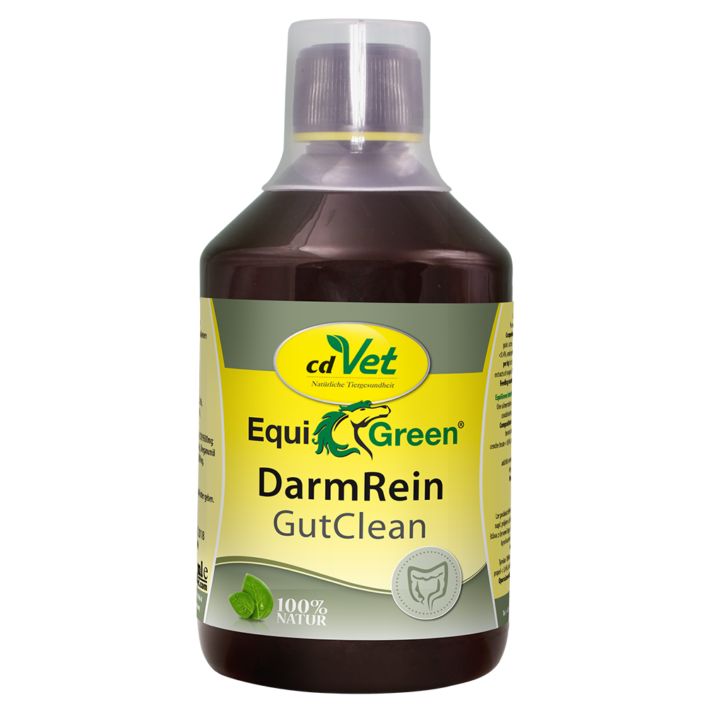 Tierfutter, Darmrein, GutClean, Naturprodukt, Flasche