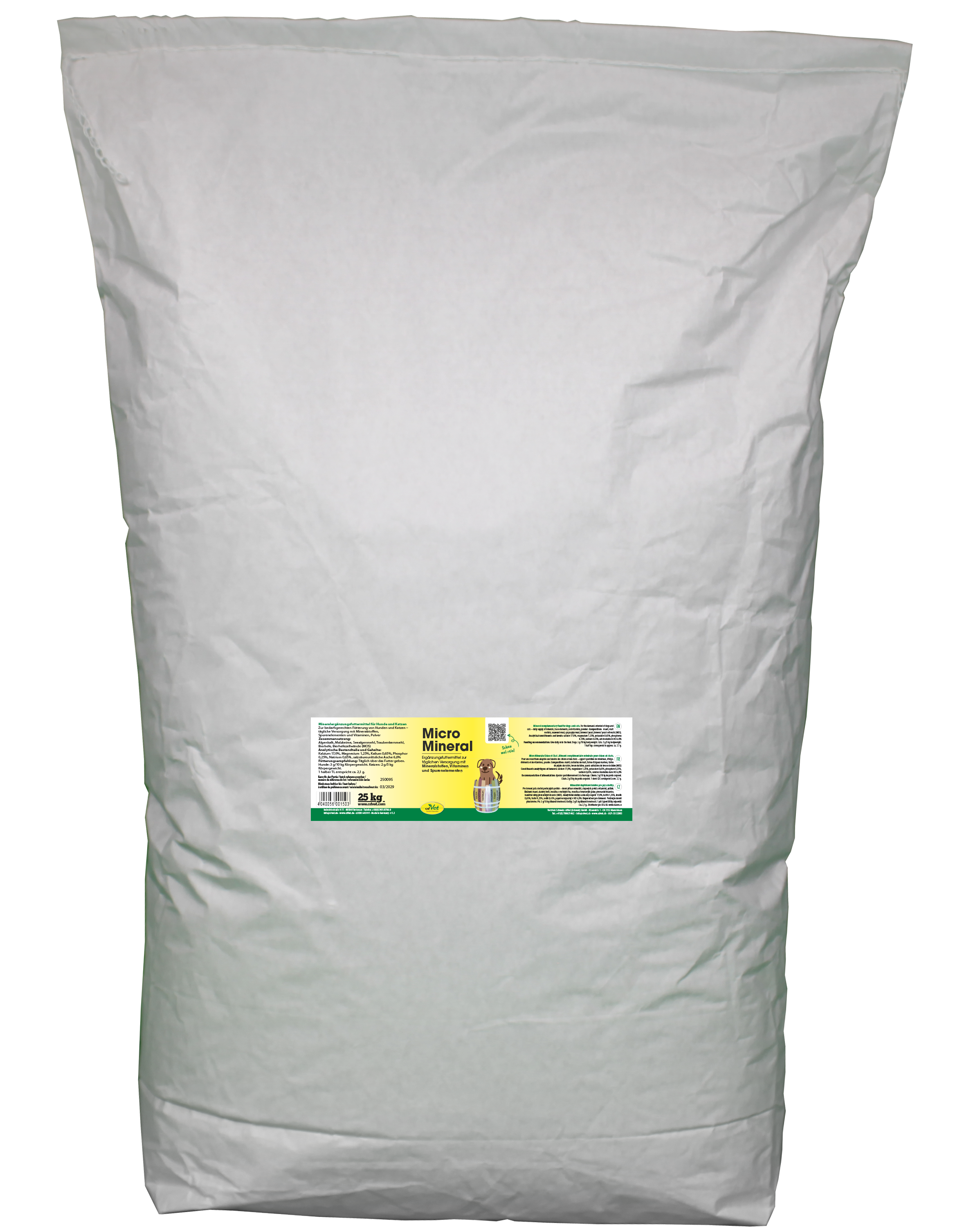 MicroMineral Hund & Katze 25 kg