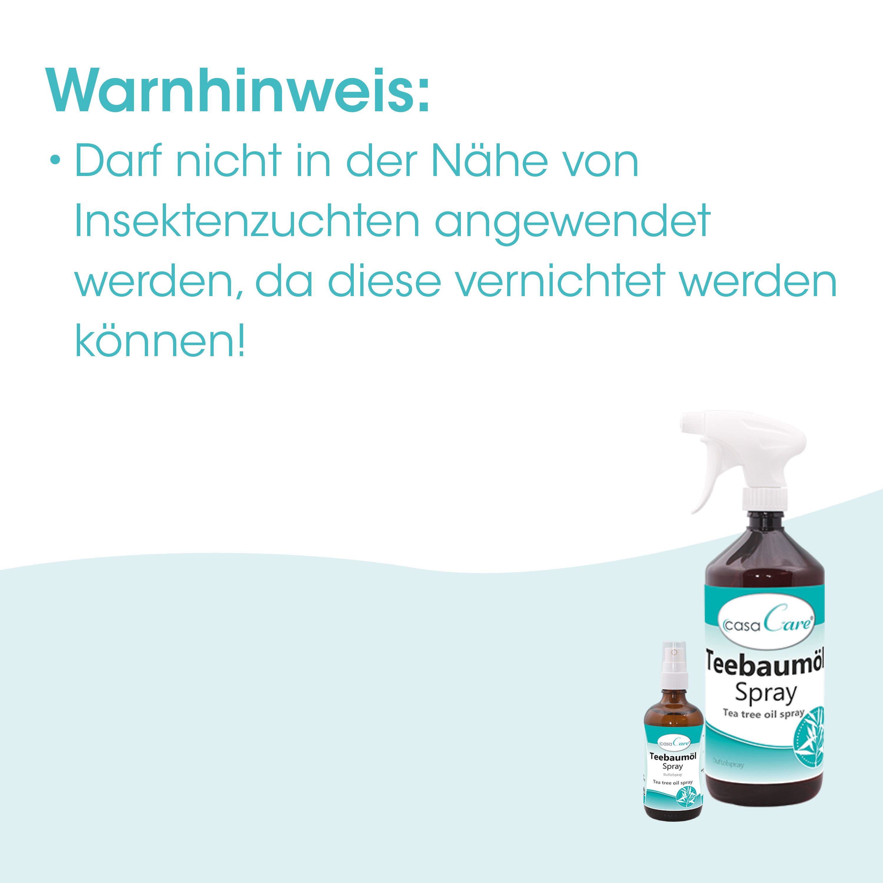 Teebaumöl, Spray, Insektenabwehr, Teebaumöl-Spray, Flasche