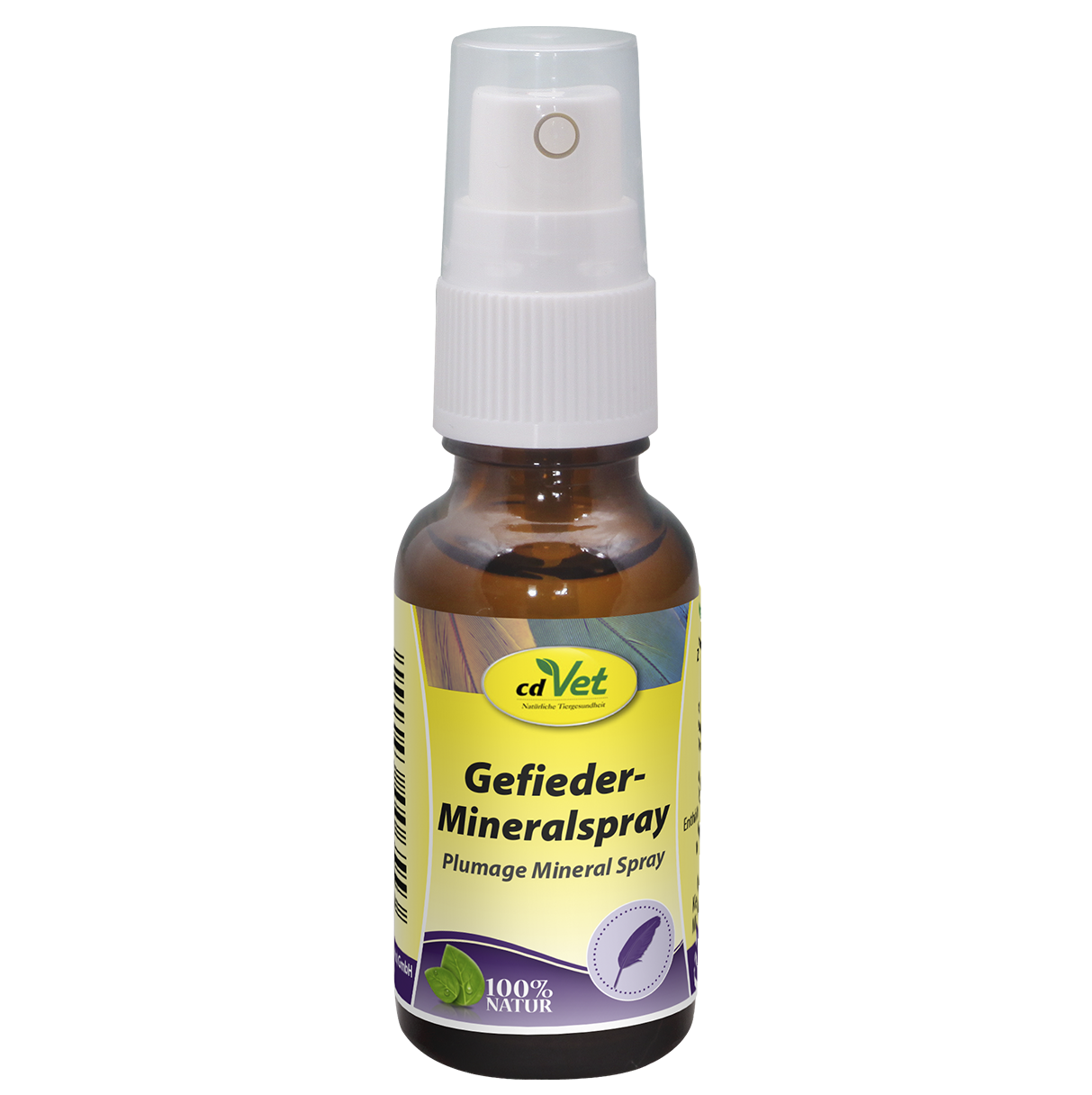 Mineral spray, Gefiederpflege, Vogelpflege, Sprayflasche, 100% Natur