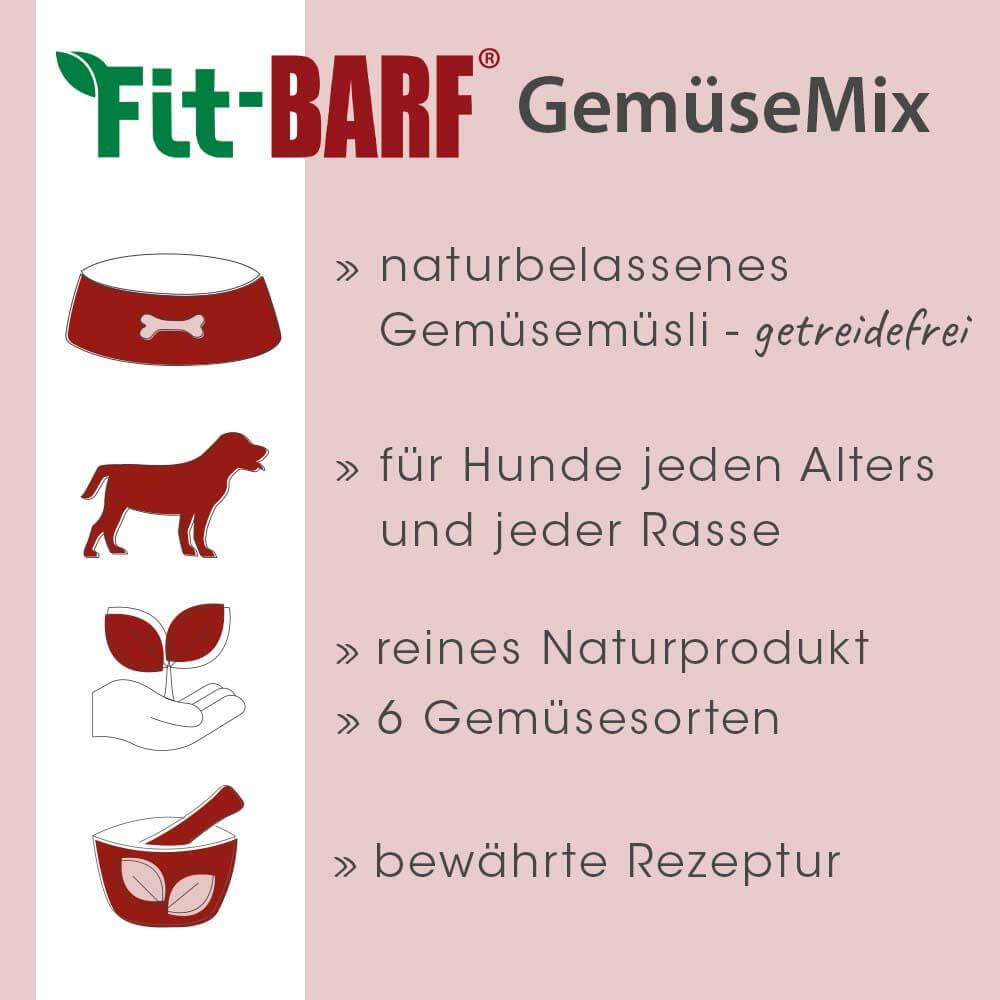Fit-BARF GemüseMix 450 g -sorbe-