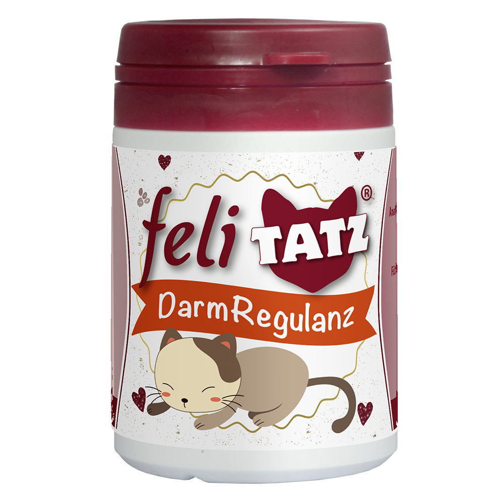 Katzenfutter, DarmRegulanz, FeliTatz, Nahrungsergänzung, Katzenspiel