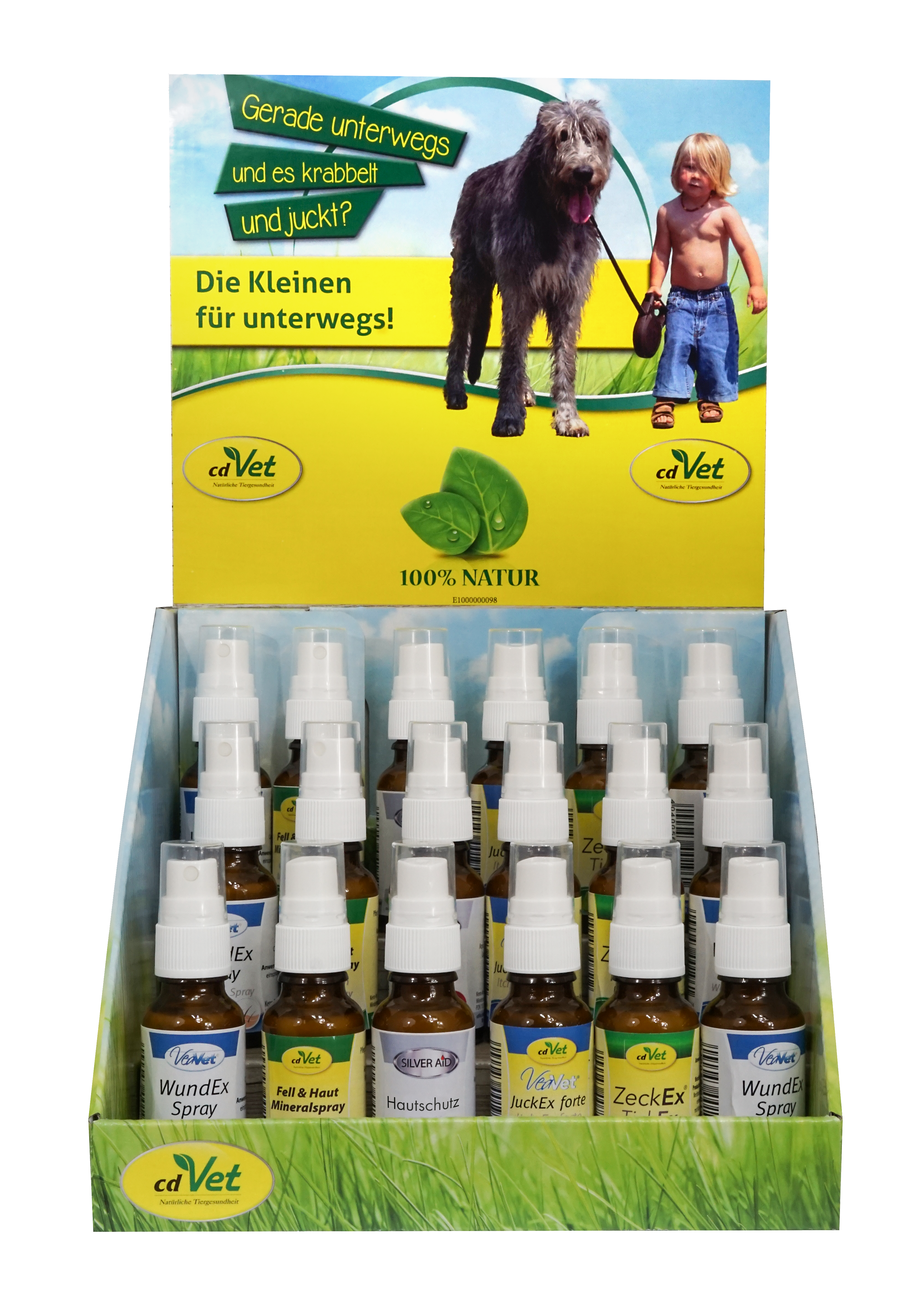 Display "Die Kleinen für Unterwegs" 18-tlg.