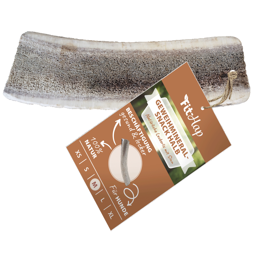 Fit-Hap Geweihmineral-Snack halb M (80-120 g) -sorbe-
