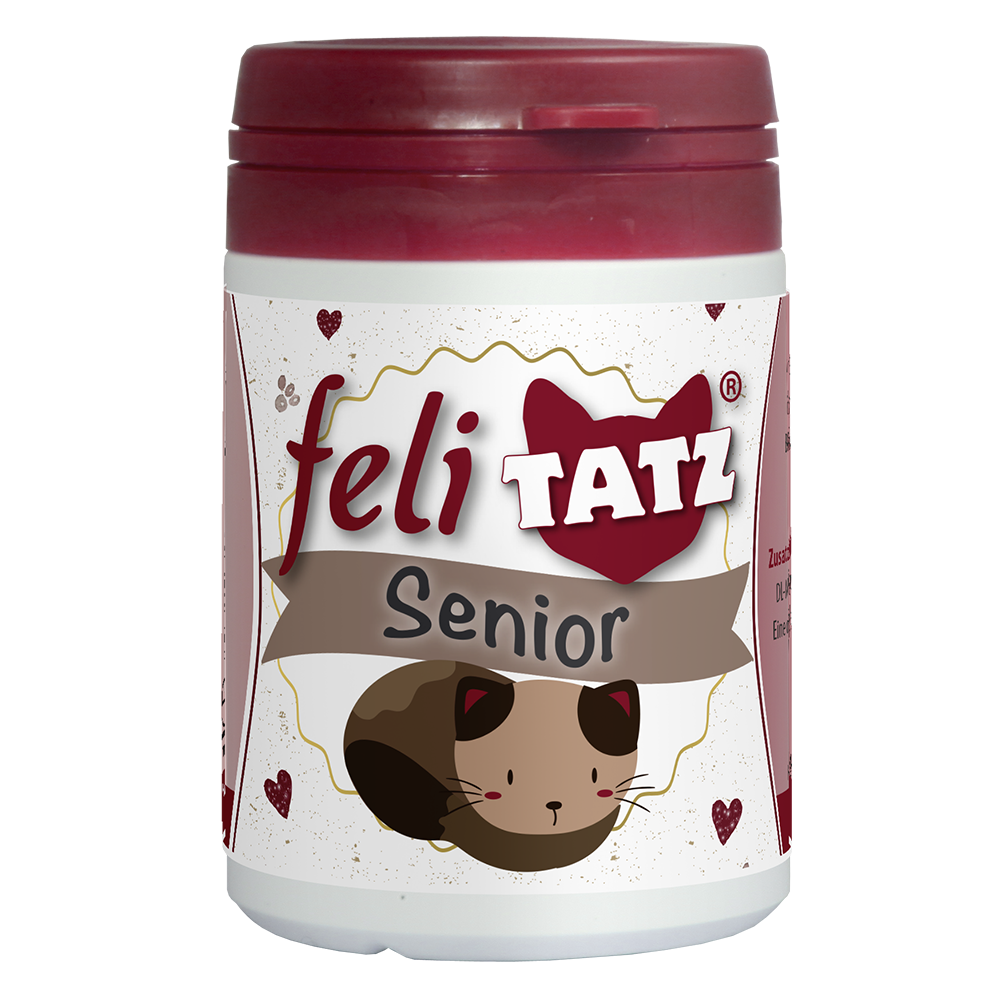 Katzenfutter, Senior, Futterdose, Nahrungsergänzung, Tierarzt