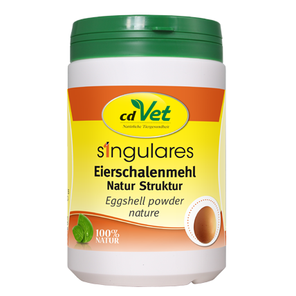 Singulares Eierschalenmehl Natur Struktur 1 kg