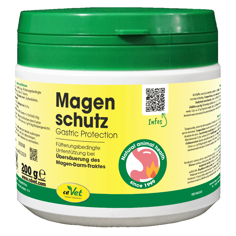 Magen Schutz, Gastric Protection, Fütterungsbedingte Unterstützung, Magen-Darm-Trakte, Naturheilmittel