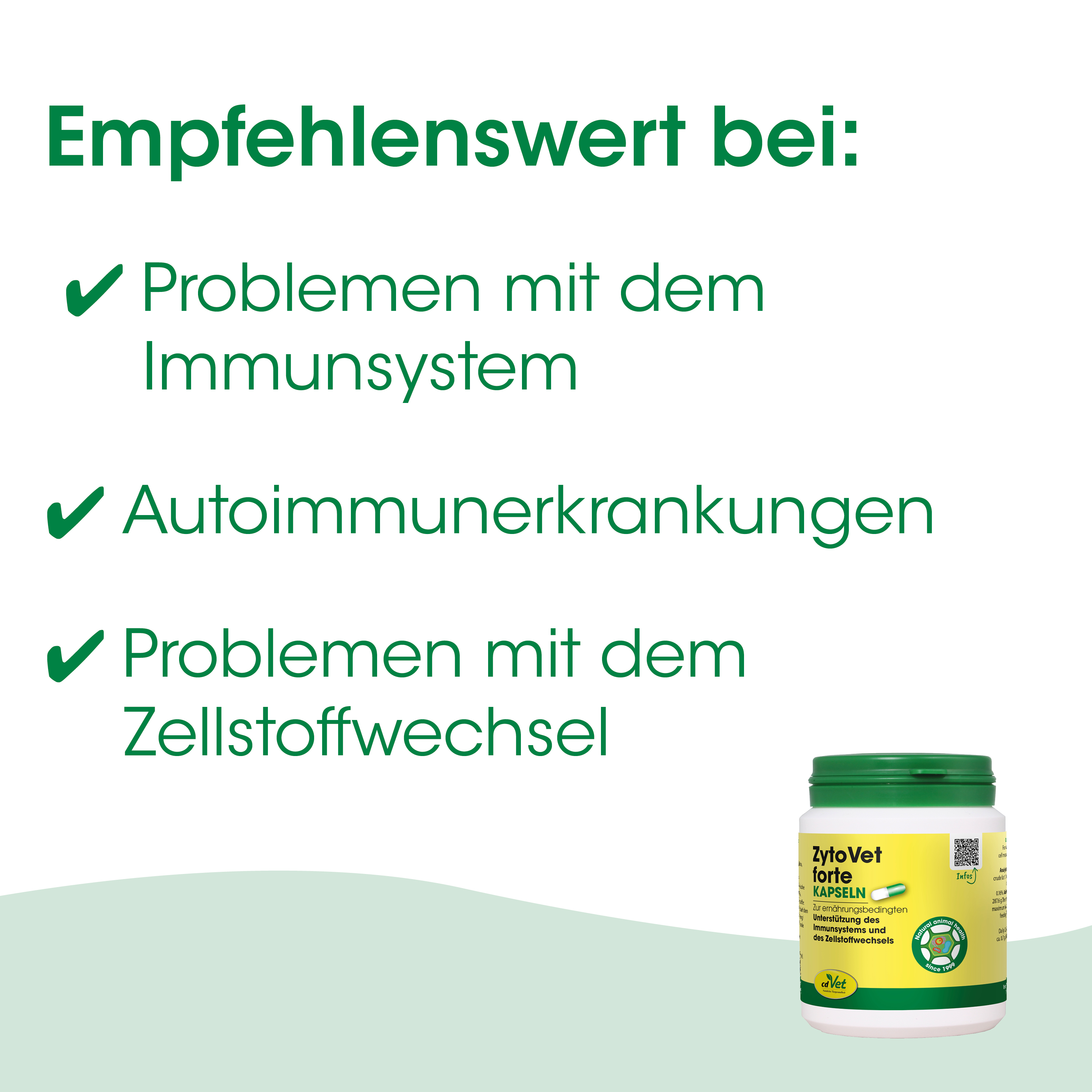 Kapseln, Nahrungsergänzung, Immununterstützung, Zellstoffwechsel, Tierarztprodukt