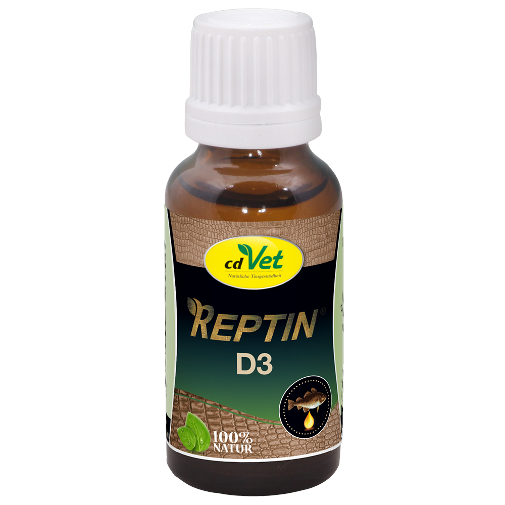 Reptin D3, Tropfen, Herkunft Natur, Tiergesundheit, Fischfutter-Additiv