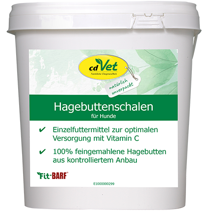 Fit-BARF Hagebuttenschalen fein 3 kg -unverpackt-