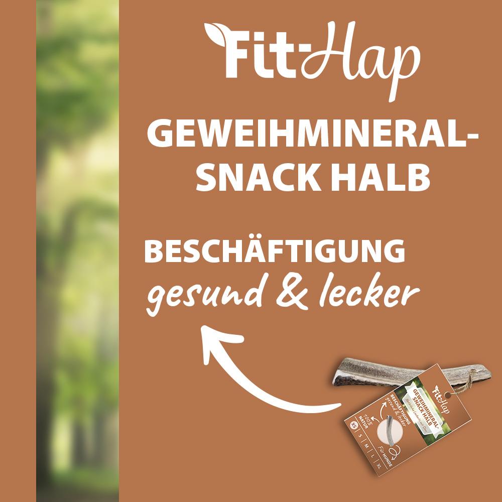 Fit-Hap Geweihmineral-Snack halb M (80-120 g) -sorbe-