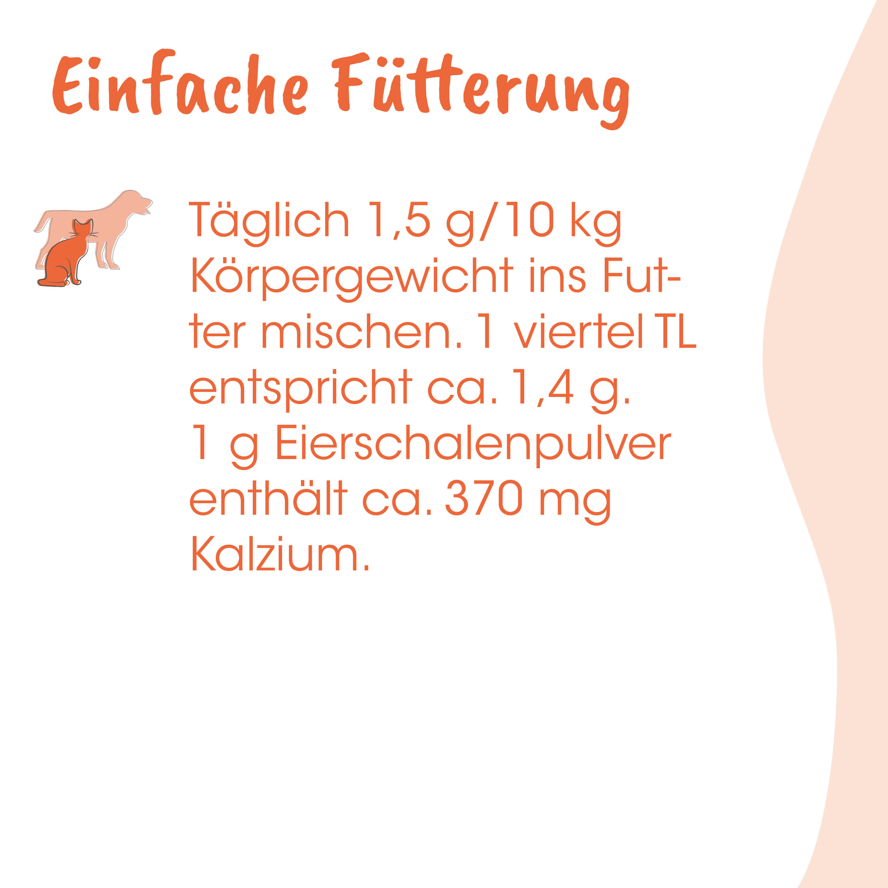  Katzenfutter,  Trockenfutter,  Kalzium,  Eierschalenpulver,  Futterzusatz