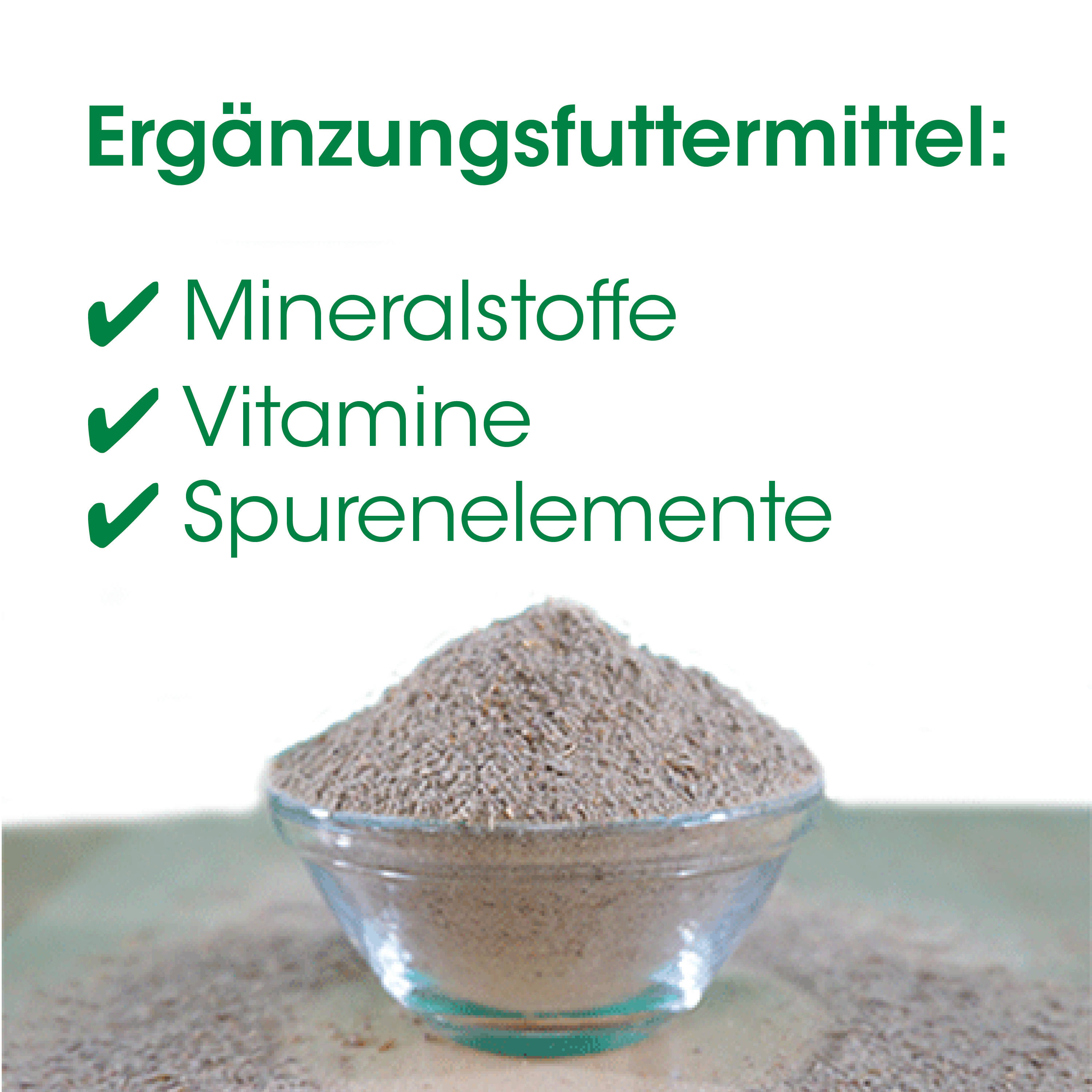 Mineralstoffe, Vitamin, Spurenelemente, Pulver, Gehalt