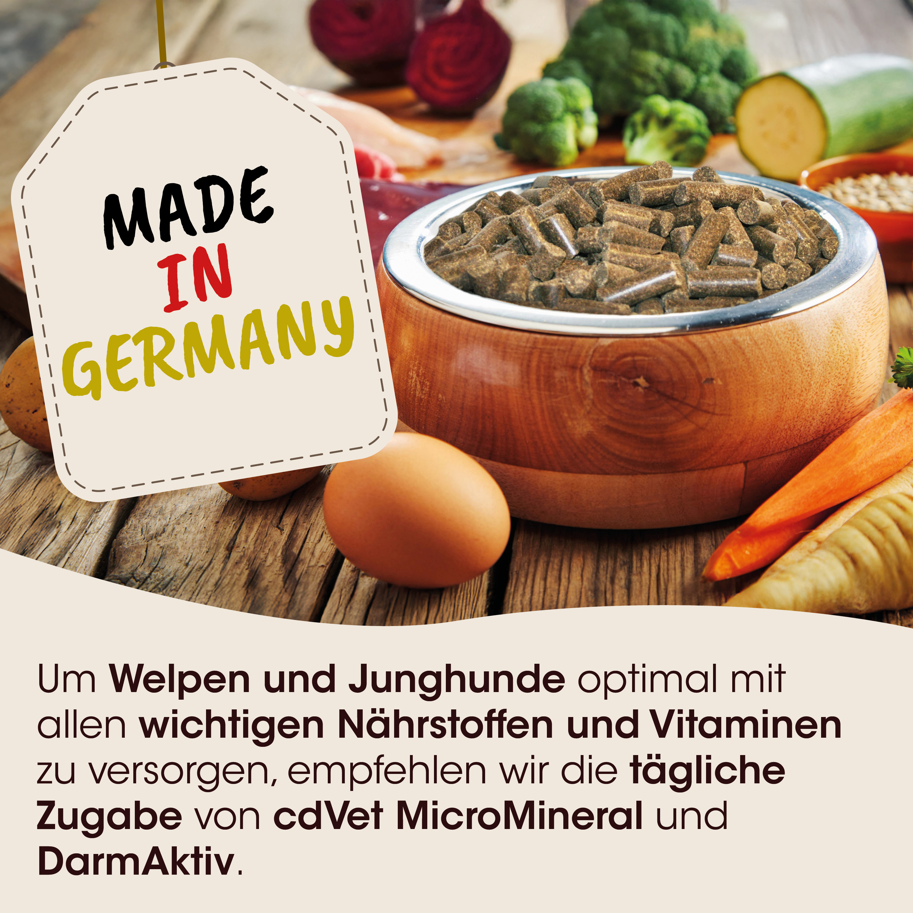 Hundefutter, Trockenfutter, Körner/ Pellets?, Hunde-Nahrung, Made in Germany