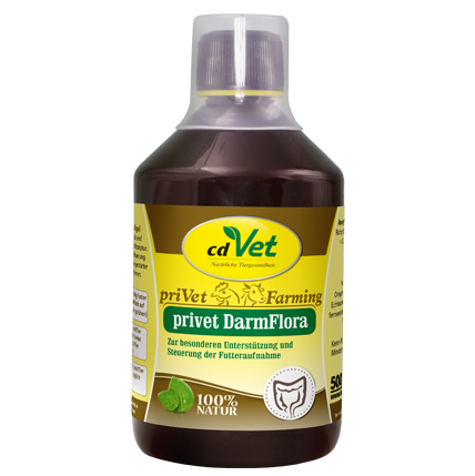 Tierfutter, Futtertropfen, Pferdefutter, Flasche, Darmflora, 50 ml