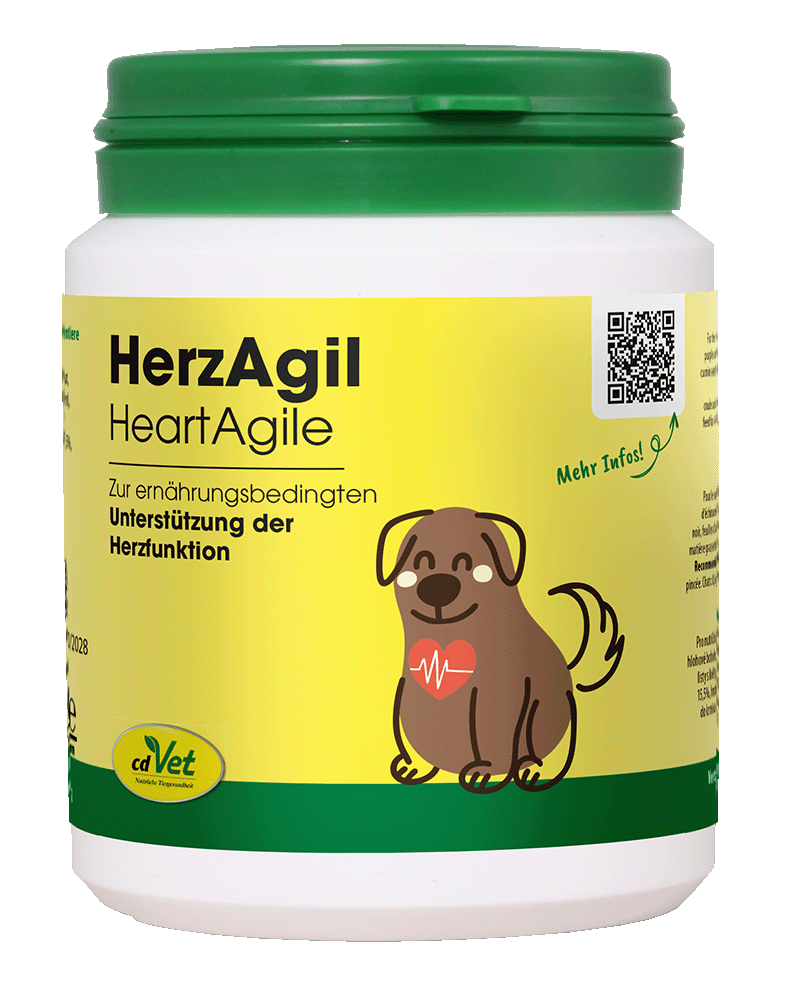 Hunde-Nahrung, Herzgesundheit, HerzAgil, Nahrungsergänzung, Tiergesundheit