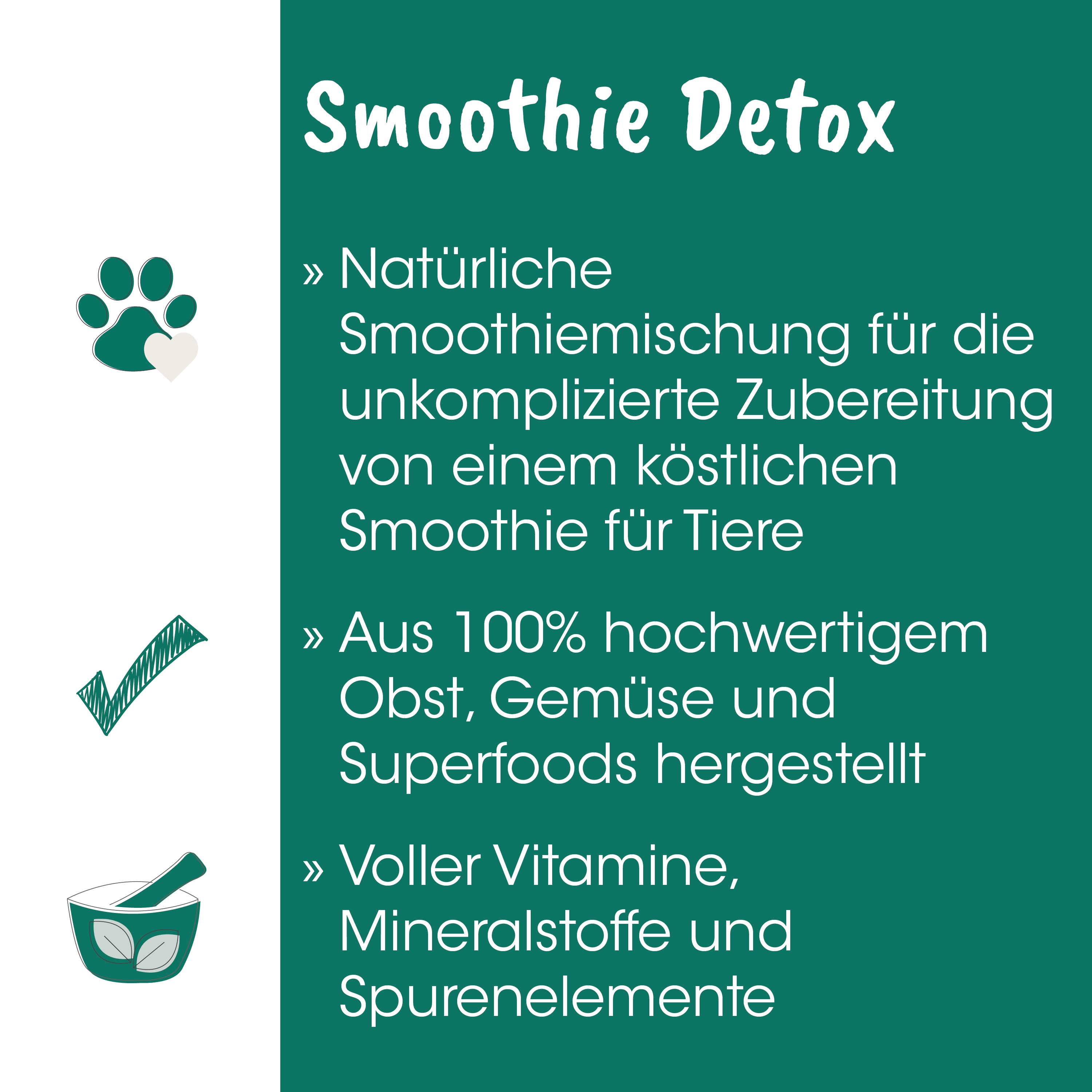 Smoothie, Detox, Grün, Schüssel, Pfotenabdruck