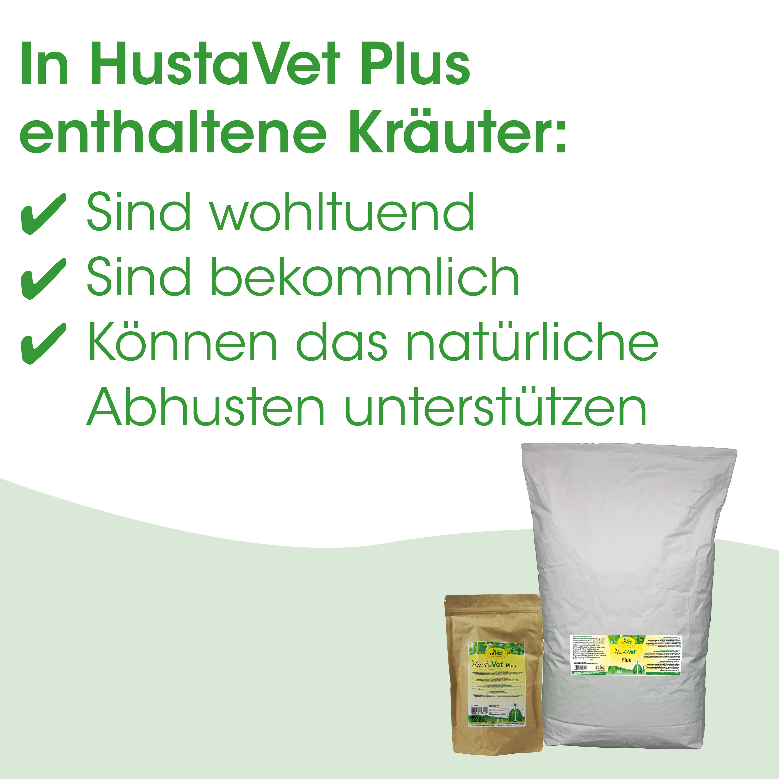 Köpernahrung, Tiernahrung, Kräuter, Beutel, Großpackung