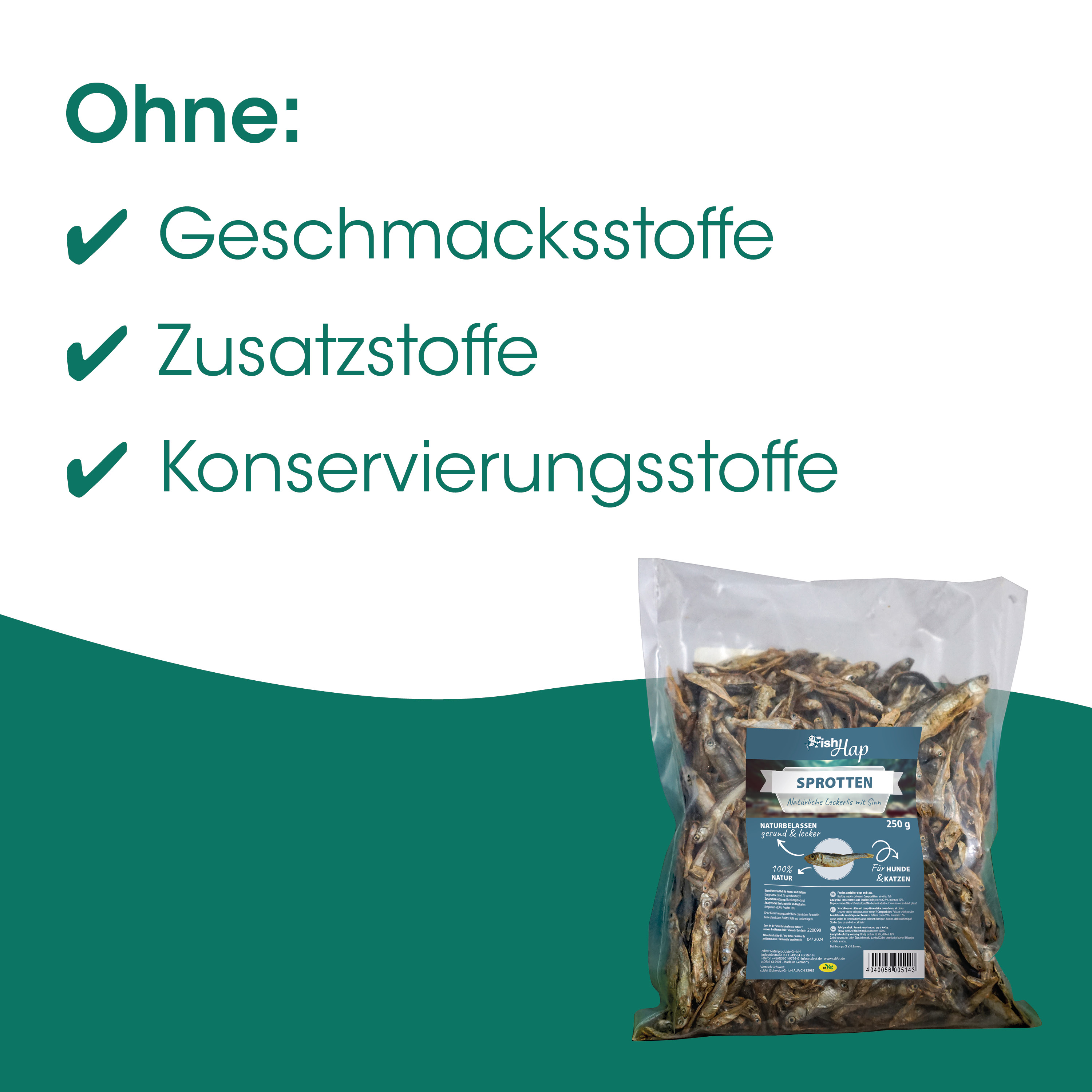Fischsnacks, Spotten, Lebensmittel, Snack, Beutel