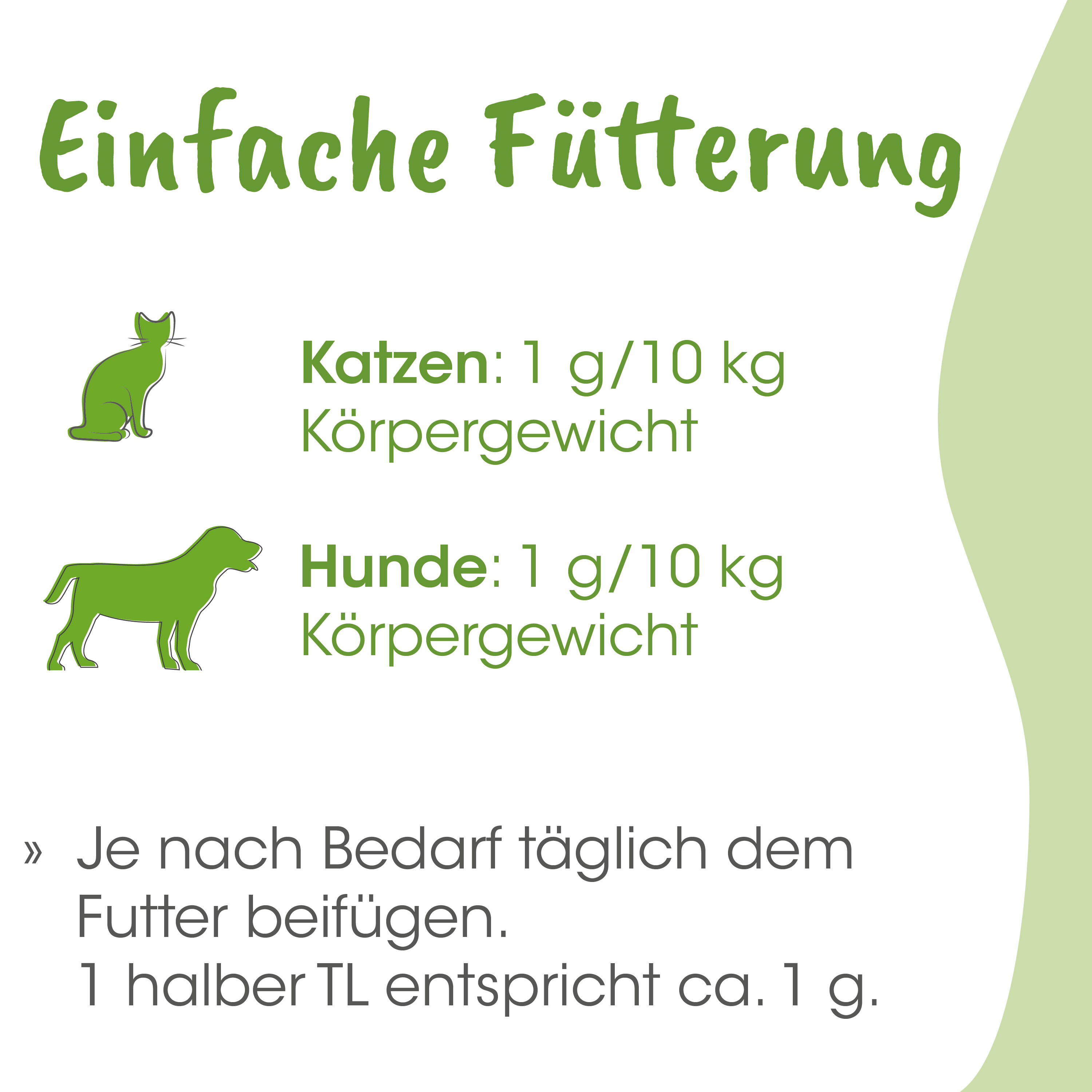 Katzenfutter, Katzenfutterangabe, Tierfutter, Hunde Futter, Futterangabe