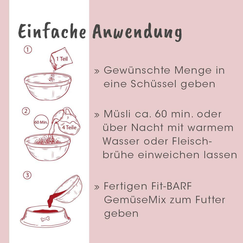 Fit-BARF GemüseMix 450 g -sorbe-