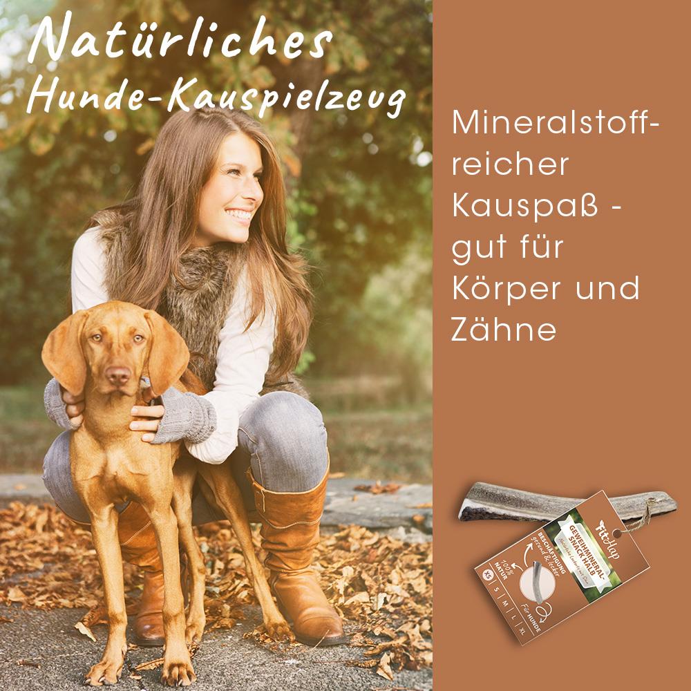 Fit-Hap Geweihmineral-Snack halb M (80-120 g) -sorbe-