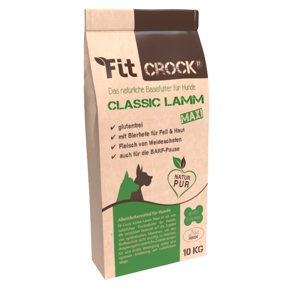 Hundefutter, Trockenfutter, Classic Lamm, Glutenfrei, 10 kg