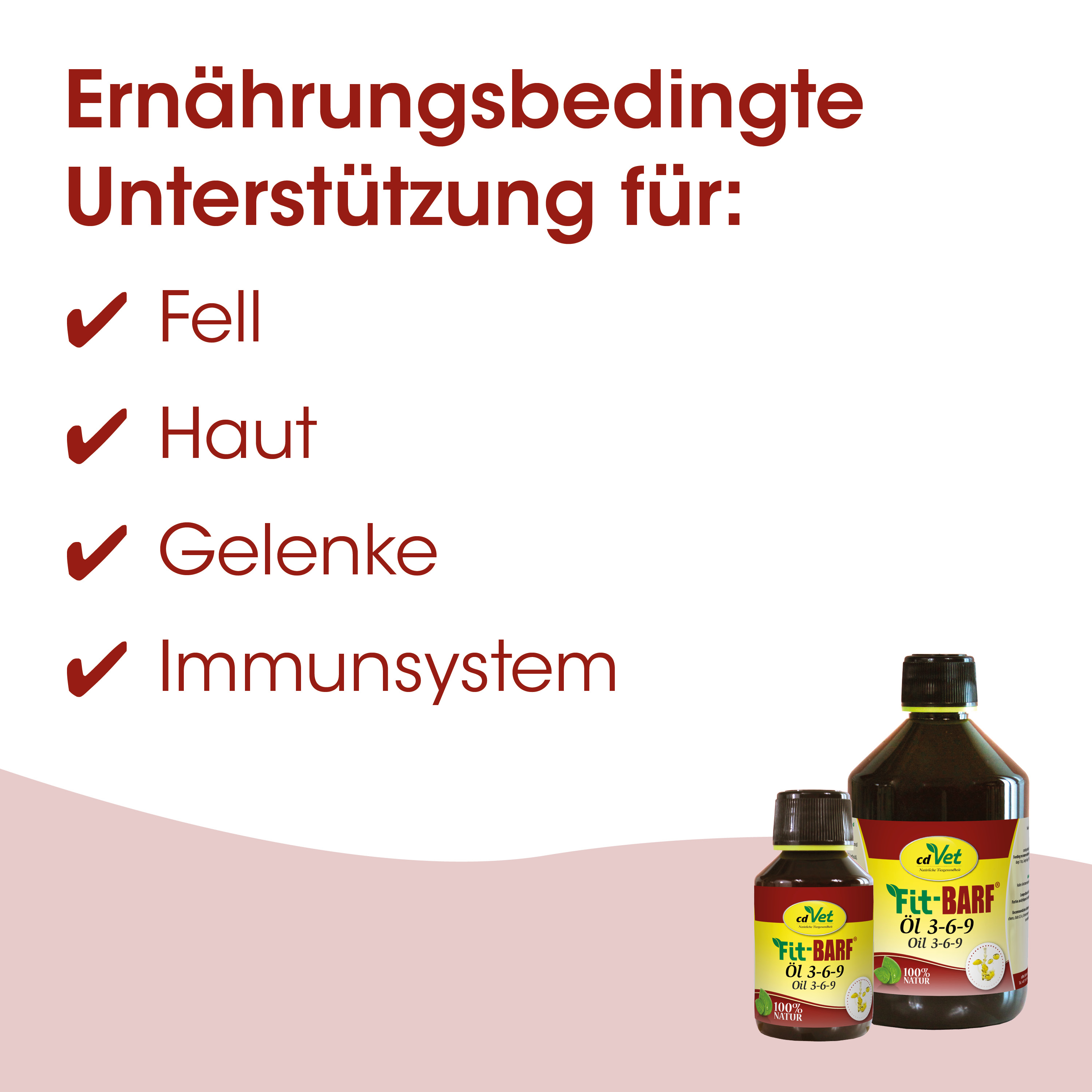 Öl, Tiermedizin, Fellpflege, Haut, Immunsystem