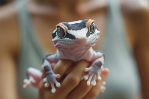 Gecko, Reptil, Finger, Person, Schlange