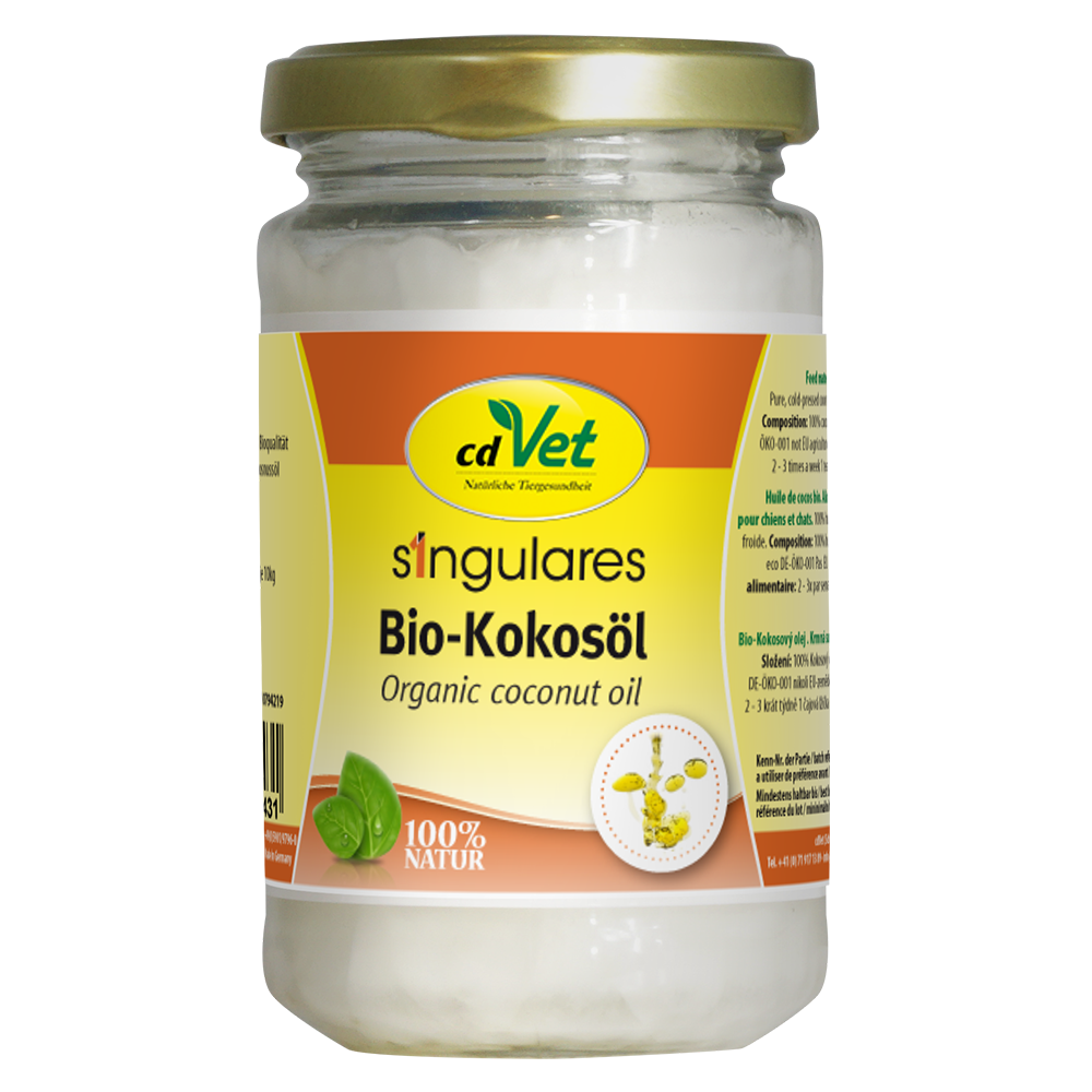 Bio-Kokosöl, organisch, Kokosnussöl, 100% natur, Naturprodukt