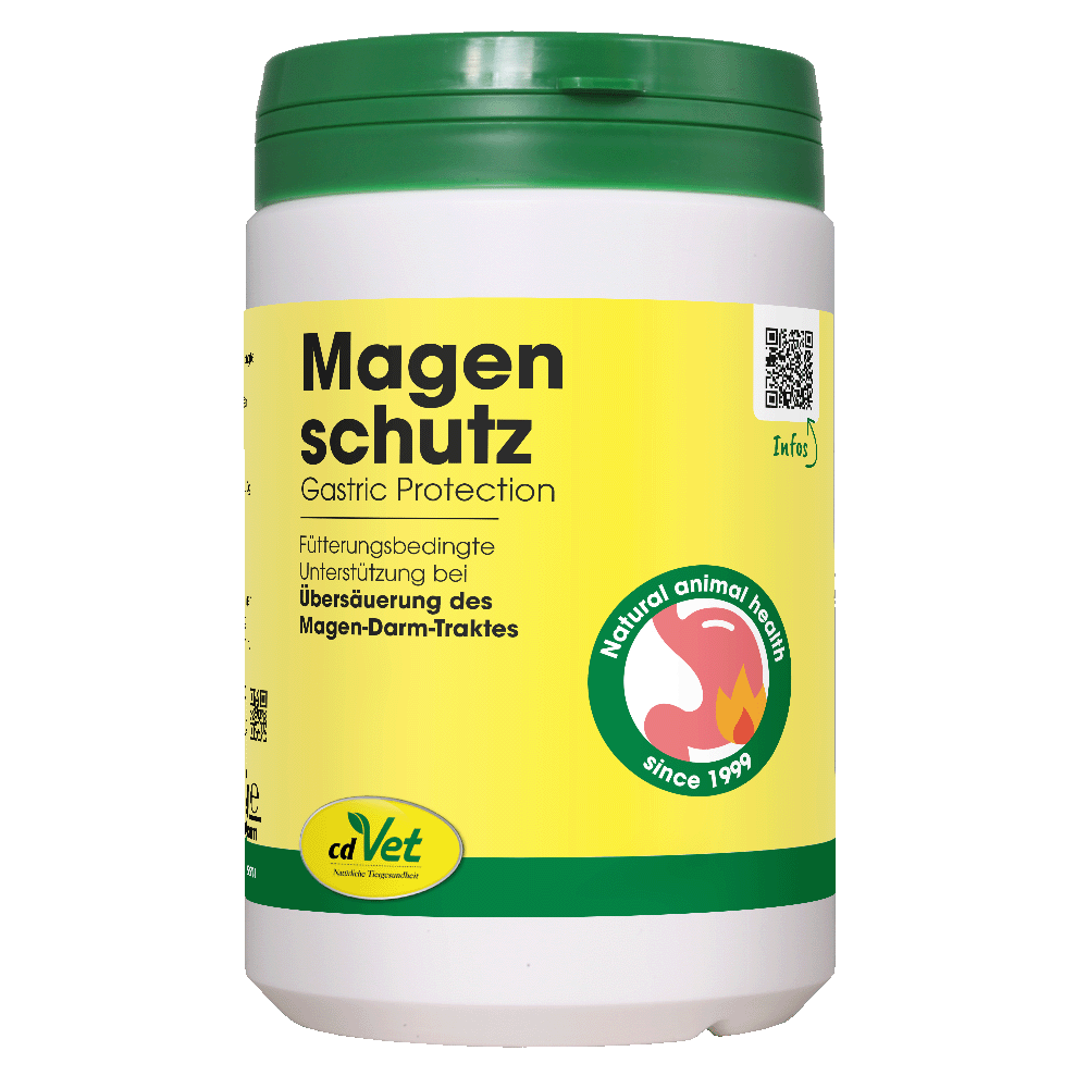 Magenschutz, Gastric Protection, Hundeernährung, Futterzusatz, Naturheilkunde
