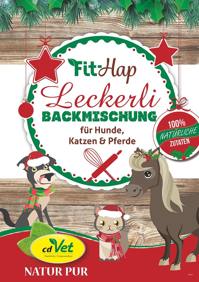Plakat Backmischung Weihnachten