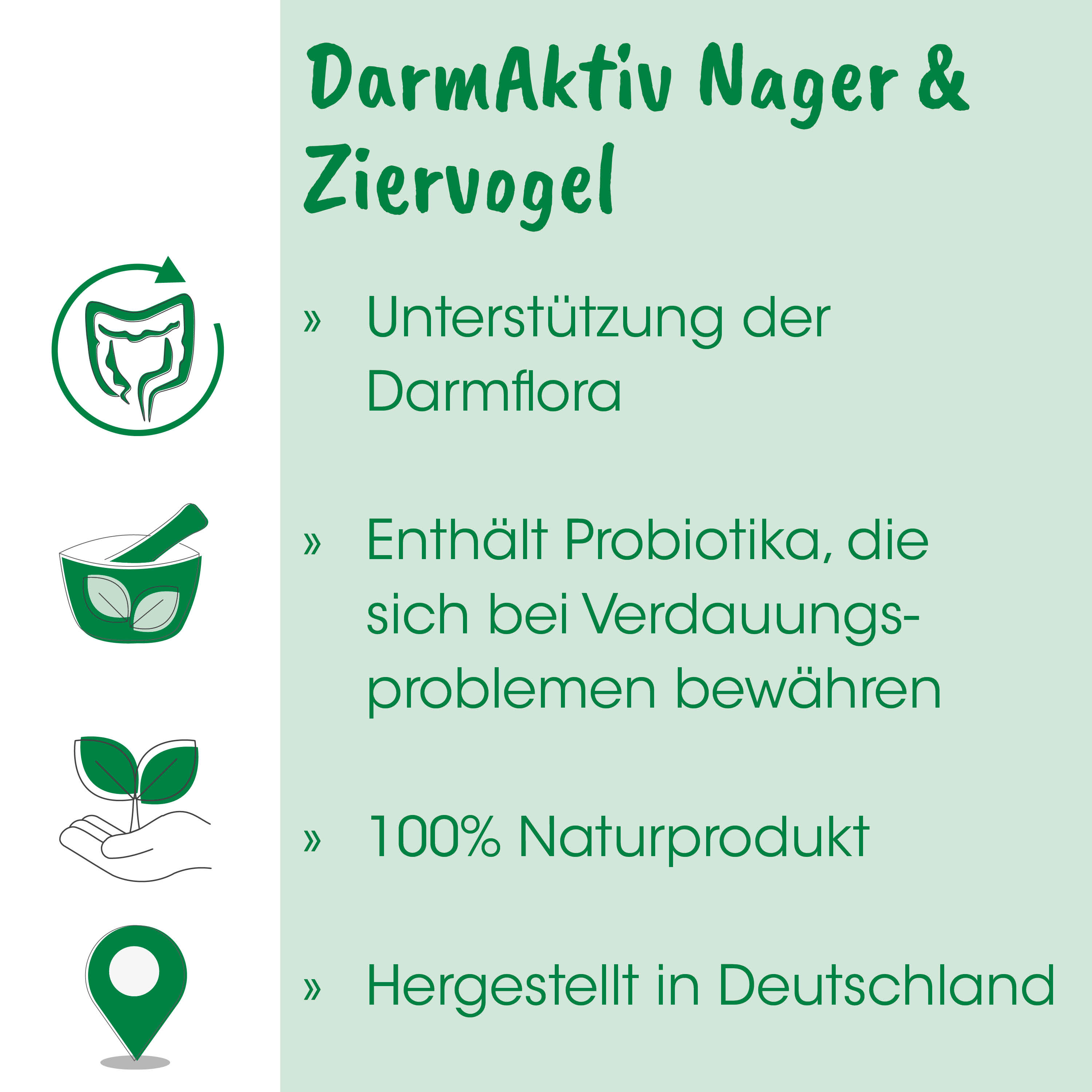 Darmprodukt, Naturprodukt, Probiotika, Pflanzenextrakt, Deutschland