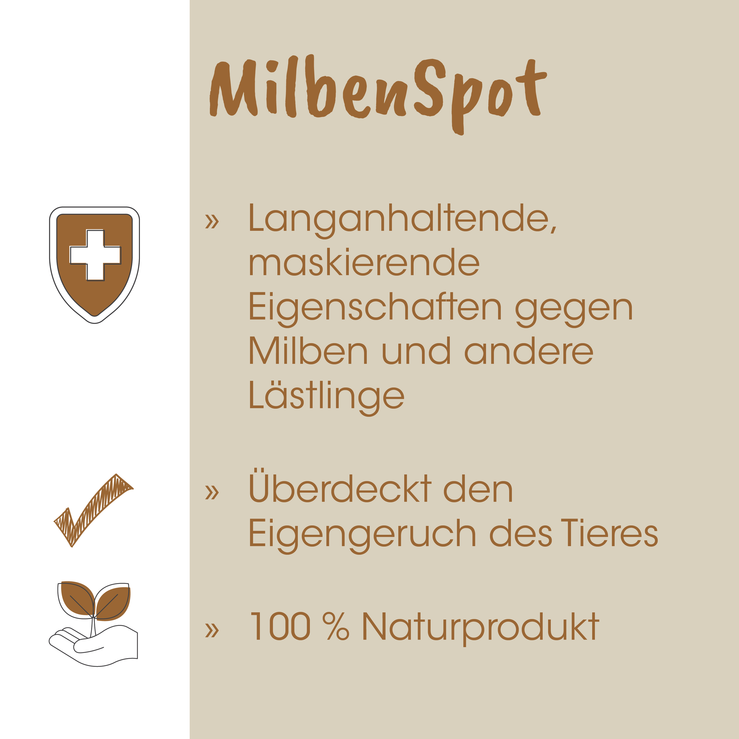 Medizinische Apotheke, Schutzschild, Langzeitklebung, Maskierung, Milbenlinderung