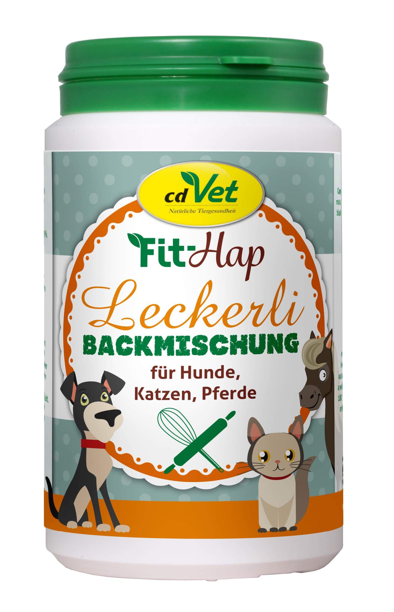 Tierfutter, Backmischung, Hund, Katze, Pferd